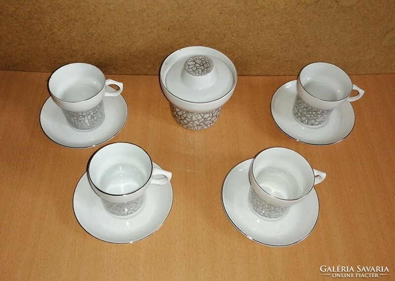 Alba Iulia porcelán kávés készlet 4 személyes (z-4)
