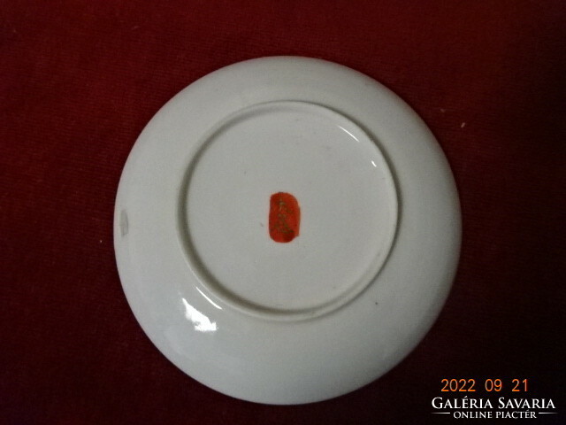 Japanese porcelain tea cup coaster, diameter 14 cm. He has! Jokai.