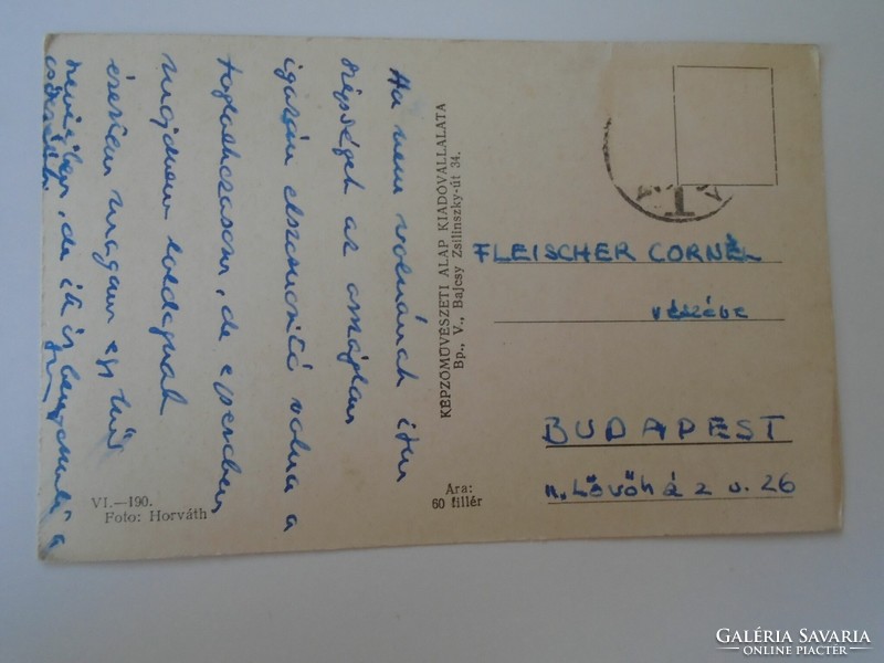 D190736  Régi képeslap  -SOPRON   1950k