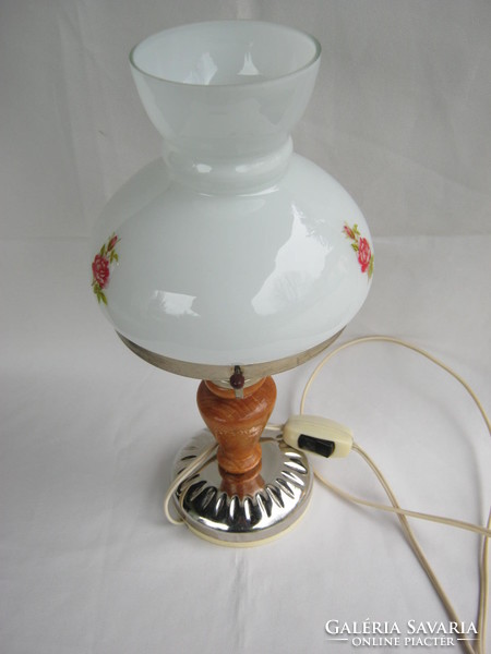 Glass lamp table lamp