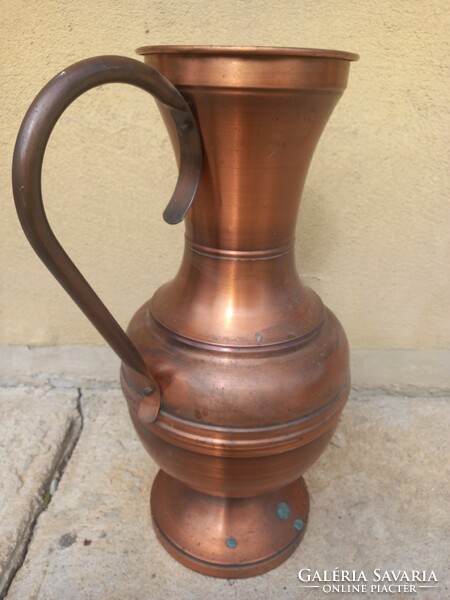 70 cm bronz padlóváza váza kaspó art deco eladó