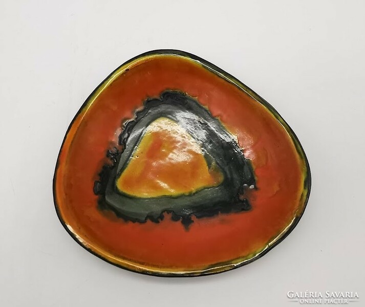 Retro plate, bowl, marked, 17 cm diameter