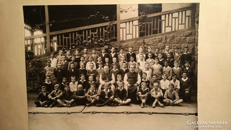 Antik iskolai osztálykép fotográfia 1931 7db
