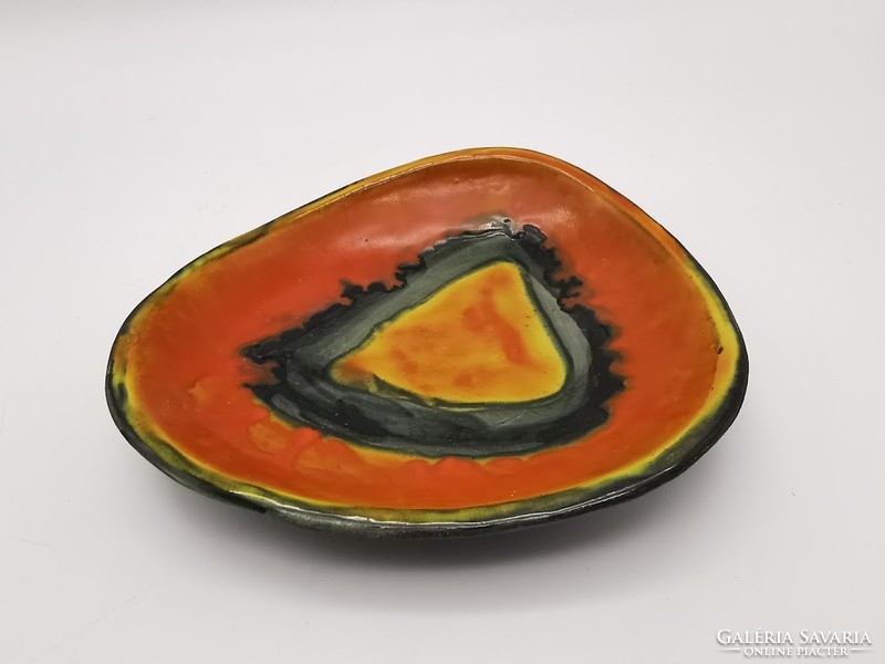 Retro plate, bowl, marked, 17 cm diameter