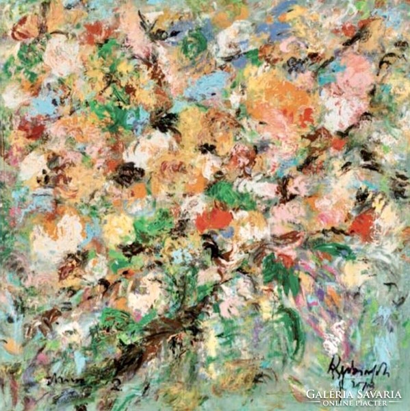 Rubint Ávrahám Péter (1958-): Flowers #4
