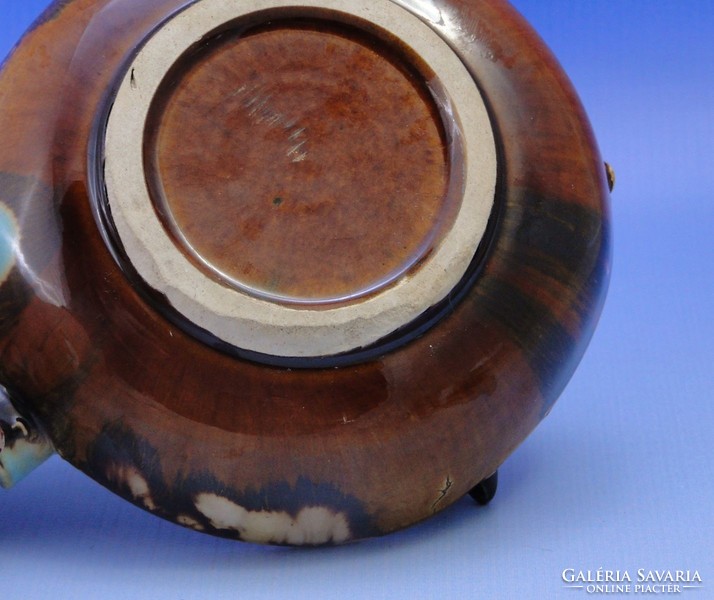 0C694 old art deco ceramic ashtray
