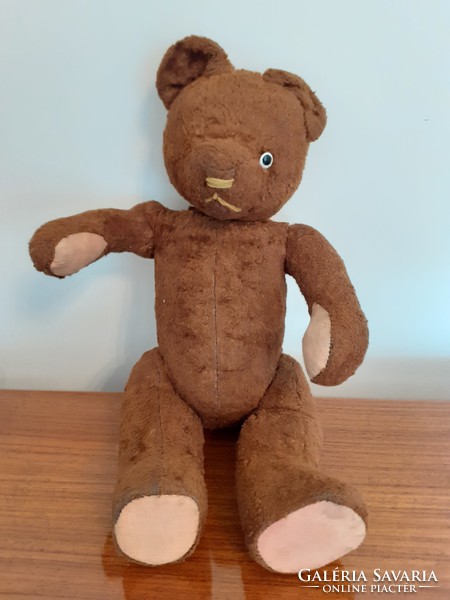 Old toy teddy bear vintage brown teddy bear