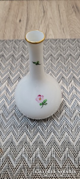 Small vase with flower pattern from Herend