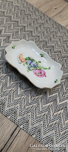 Small bowl with floral pattern from Herend.