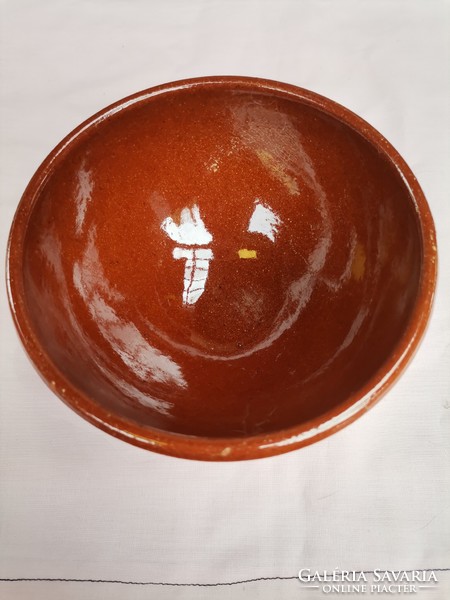 Retro ceramic dish, ceramic table decoration offering, retro style ceramic bowl, art deco porcelain bowl