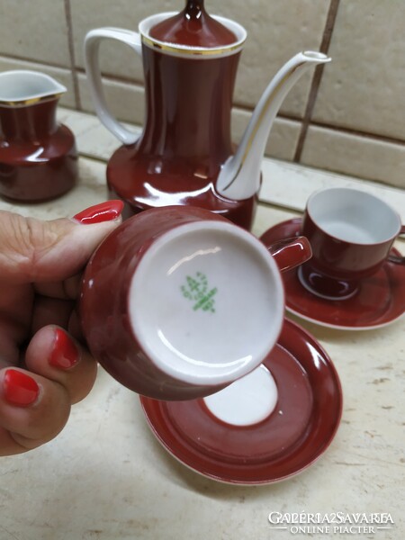 Hollóház porcelain coffee set for sale!