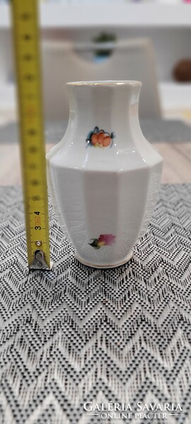 Small vase with flower pattern from Herend.