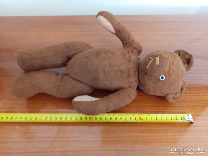 Old toy teddy bear vintage brown teddy bear