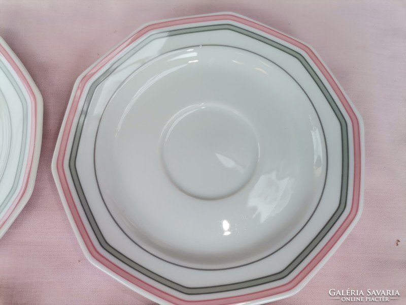 Winterling Bavaria 4 small plates, German porcelain plate set, antique porcelain small plate
