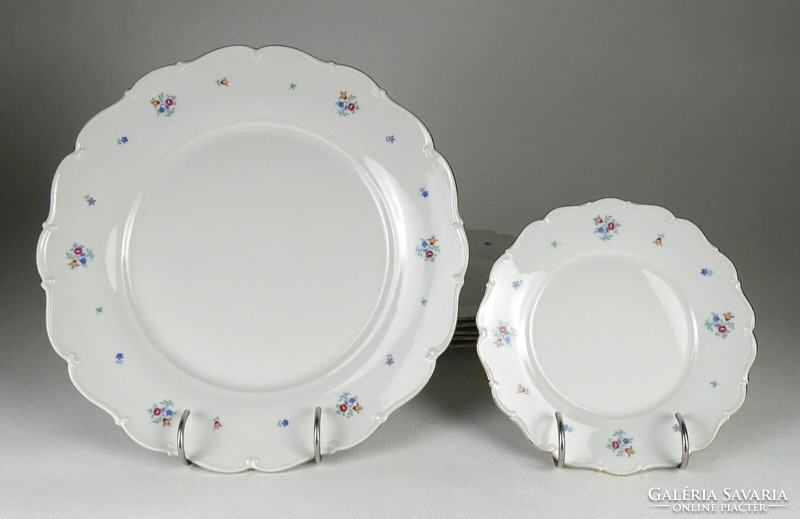 1K543 old haas & czjzek porcelain cake set