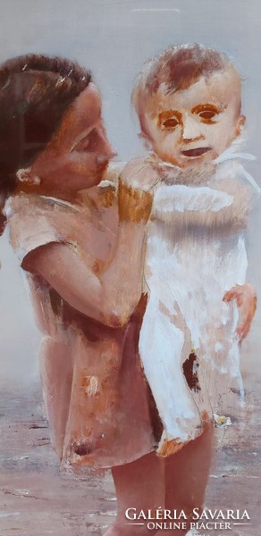 Csaba Fejér (1936-2002) 68x45 cm oil on canvas