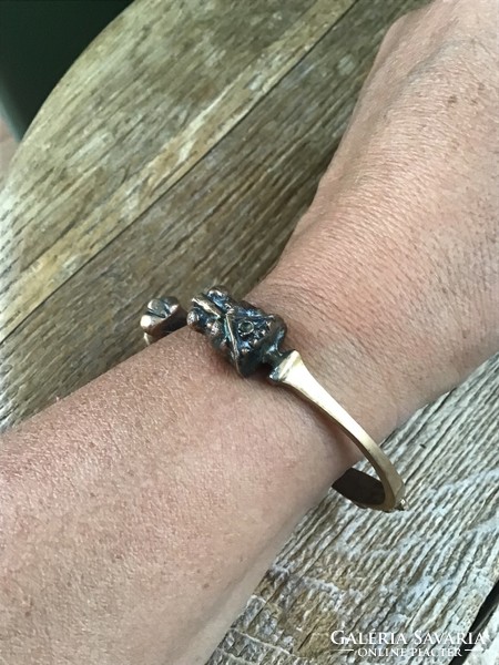 Old craftsman péri Joseph copper bracelet