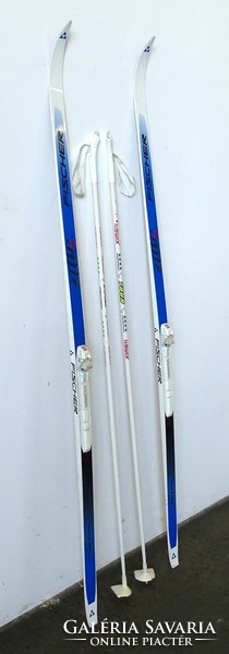 1K767 fischer 185 ski salomon binding swix tour 150 ski pole