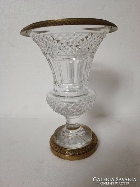 Antique French baccarat decoration