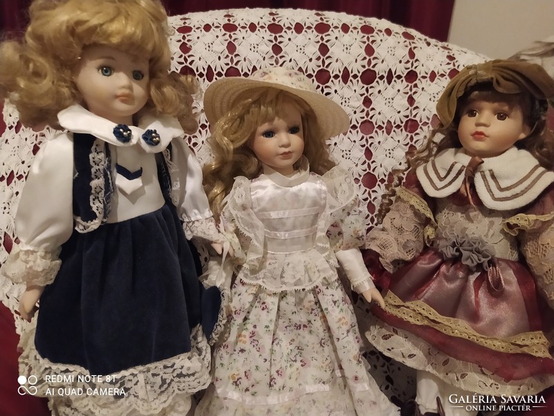 Porcelain dolls for sale (in ancient clothes)