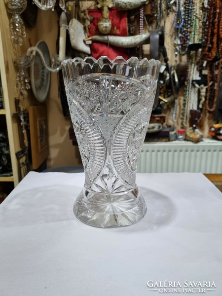 Crystal vase