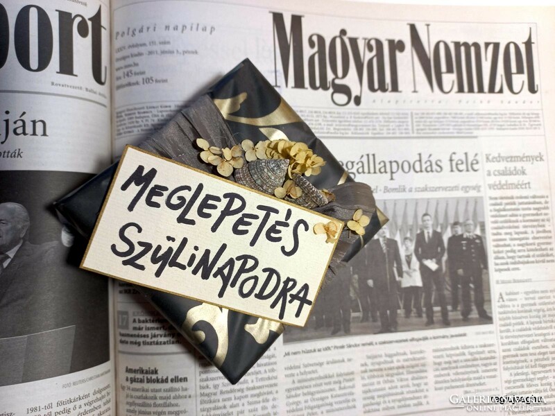 1972 November 9 / Hungarian nation / original newspaper for birthday. No.: 21700