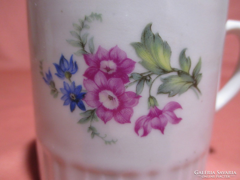 Zsolnay skirted mug with a rare pattern, cup