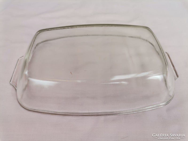 Oval heat-resistant deep bowl from Jena, glass bowl from Jena, kitchen serving plate, glass dishes, festive gifts,