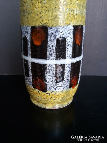Large marked ceramic floor vase, 35 cm
