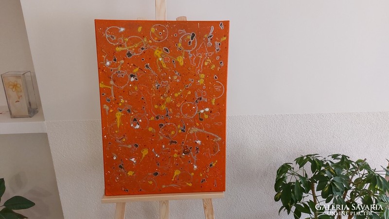 (K) decorative abstract painting 50x70 cm (marked)