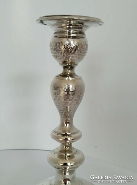 Silver Candle Holder
