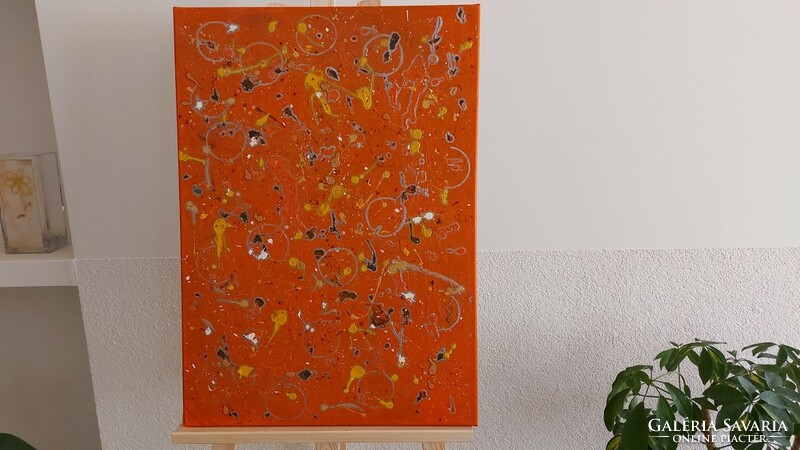 (K) decorative abstract painting 50x70 cm (marked)