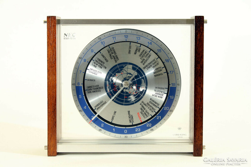 Nec Japanese world clock with orbiting sputniks 1970. | Seiko satellite satellite lord king sputnik sputnik