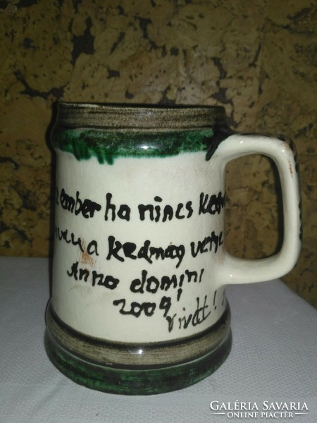 Coated beer mug - tailor made