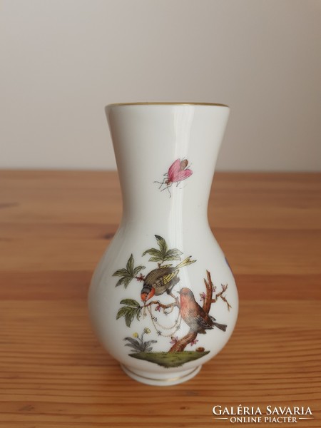 Herend Rothschild patterned vase.