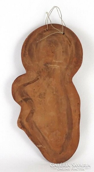 1K687 Mária a kis Jézussal kerámia falikép 26 cm
