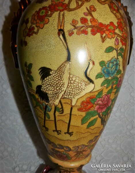 63 Cm, Far Eastern vase.
