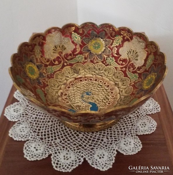 Brass painted india bowl