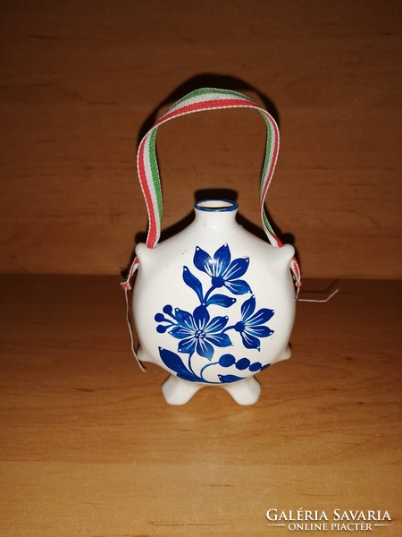 Balatonfüred memorial ceramic water bottle core. 8 cm, width 6 cm (1/p)