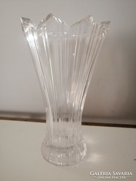 Art-deco crystal vase. Negotiable.