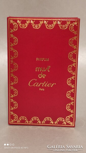 Parfum must de cartier paris mini perfume box only box half price
