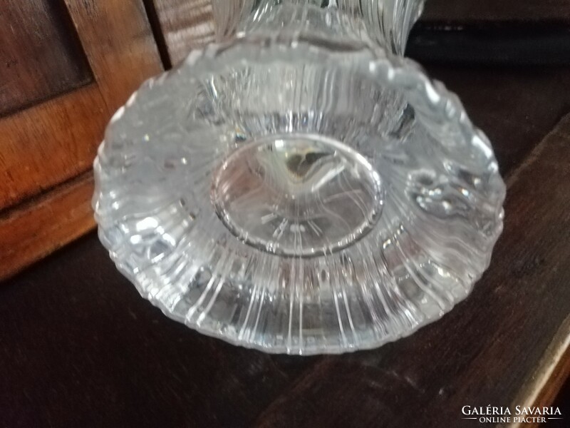 Art-deco crystal vase. Negotiable.