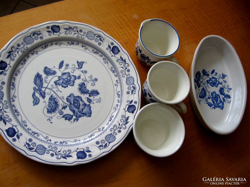 5-piece ceramic package with onion pattern