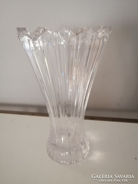 Art-deco crystal vase. Negotiable.