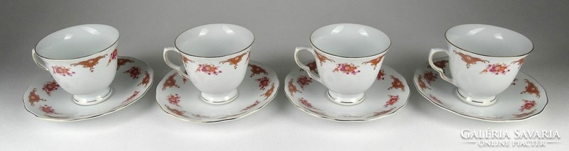 1K692 Kínai porcelán kávéscsésze 4 darab