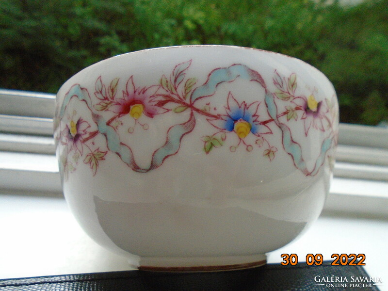 Sarreguemines giant tea cup patterned with flower pattern
