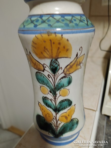 Retro ceramic vase of industrial art, Haban style