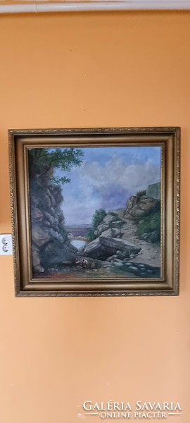 1860 Marko painting signed !!