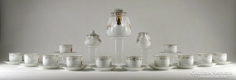 Marked 1K673 Polish jarolina porcelain tea set for 12 people