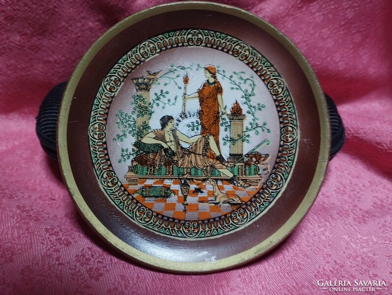 Greek ceramic plate